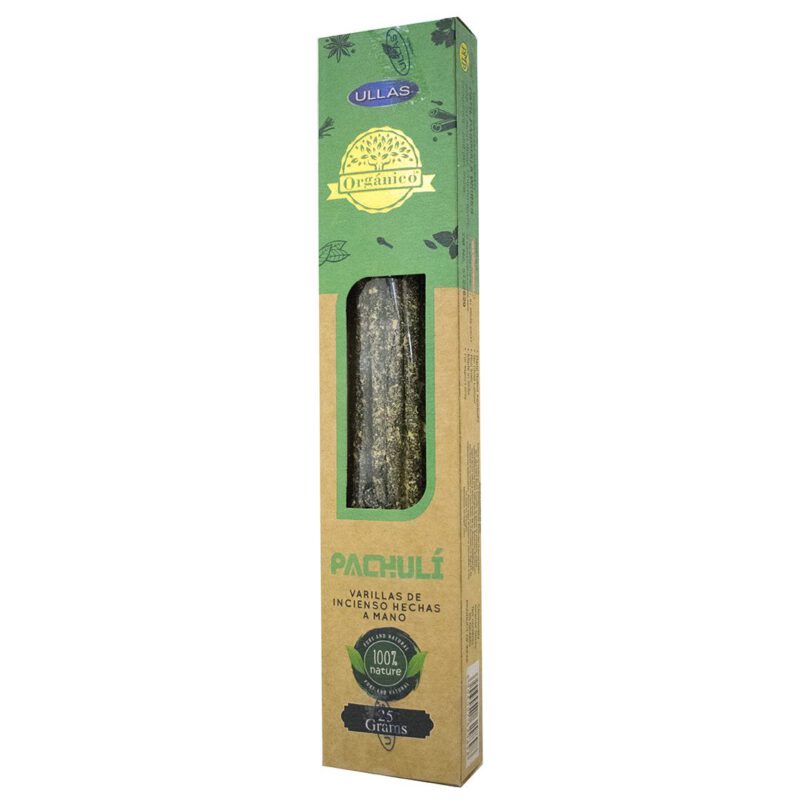 Incienso ULLAS orgánico PATCHOULI