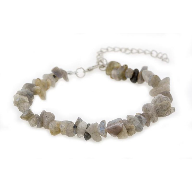 Pulsera Chip con Cadena Labradorita REF 2