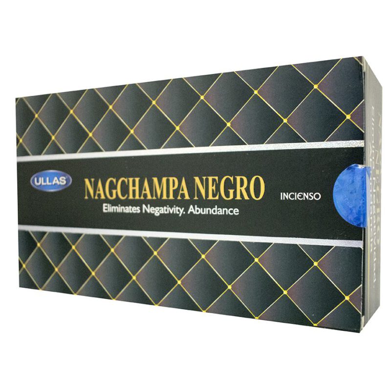 Incienso ULLAS NAG CHAMPA NEGRO