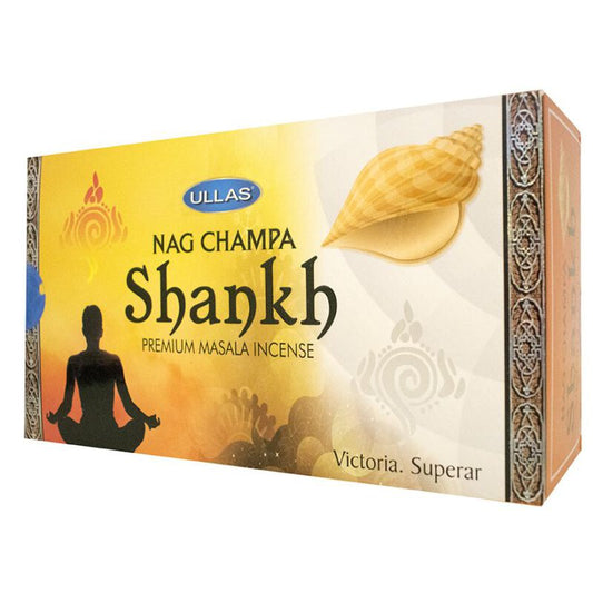 Incienso ULLAS NAG CHAMPA SHANKH