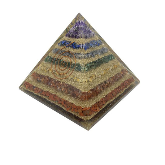 PIRAMIDE ORGONITA CHAKRAS XL