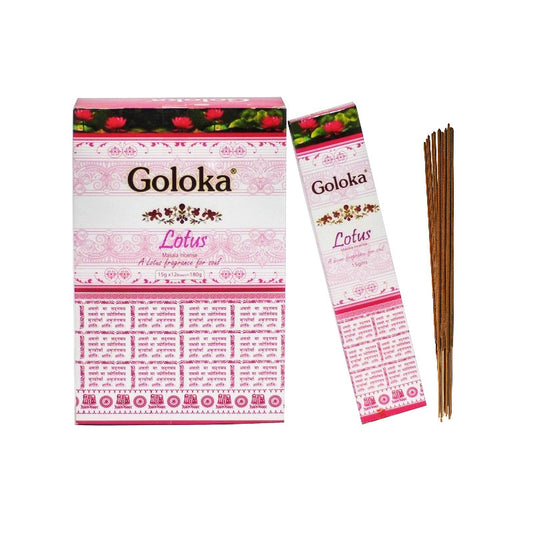 Incienso Goloka Lotus