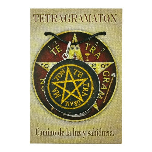 Colgante de Obsidiana Tetragramaton REF. 390