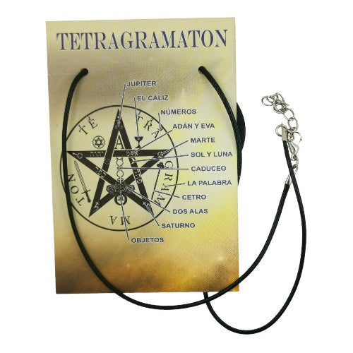 Colgante de Obsidiana Tetragramaton REF. 390