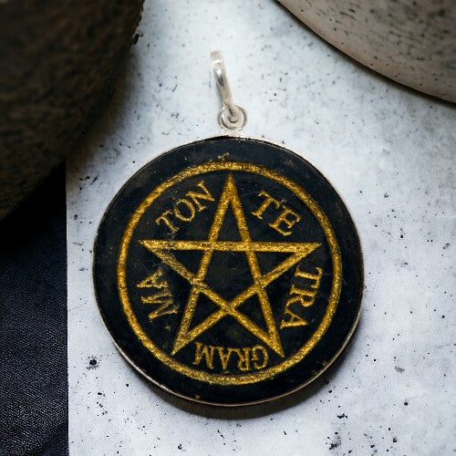 Colgante de Obsidiana Tetragramaton REF. 390