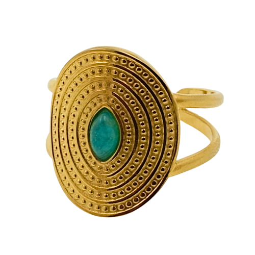 ANILLOS DE ACERO – MOD. 04 OVALADO MINERAL