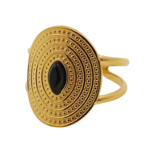ANILLOS DE ACERO – MOD. 04 OVALADO MINERAL