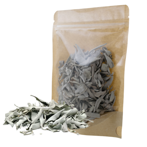 Bolsa de Salvia Blanca en HOJAS