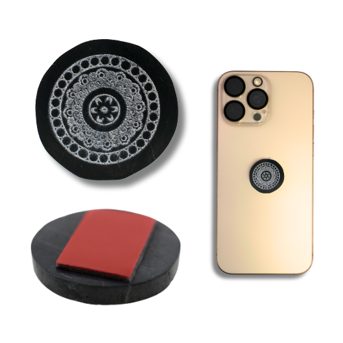 Placa Adhesiva Shungit para Tlf Móvil REF 6 MOD 2