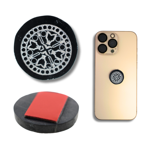 Placa Adhesiva Shungit para Tlf Móvil REF 6 MOD 6